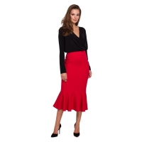 tužková sukně červená model 18002471 - Makover