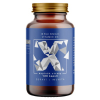 BrainMax Vitamin D3, 5000 IU, 120 rostlinných kapslí
