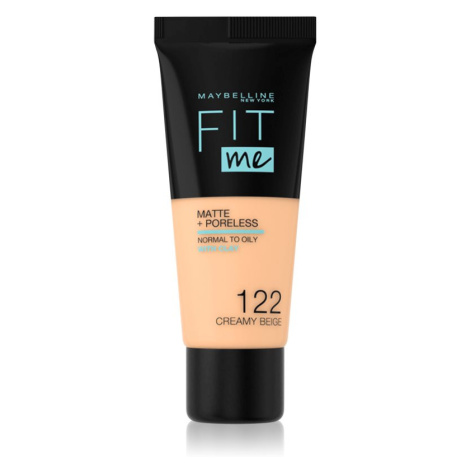 MAYBELLINE NEW YORK Fit Me! Matte+Poreless matující make-up pro normální a mastnou pleť odstín 1