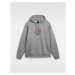 VANS Fish Loose Pullover Hoodie Men Grey, Size