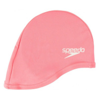 Dětská plavecká čepička speedo polyester cap junior růžová