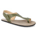 Barefoot sandály Tikki shoes - Soul leather leaf zelené