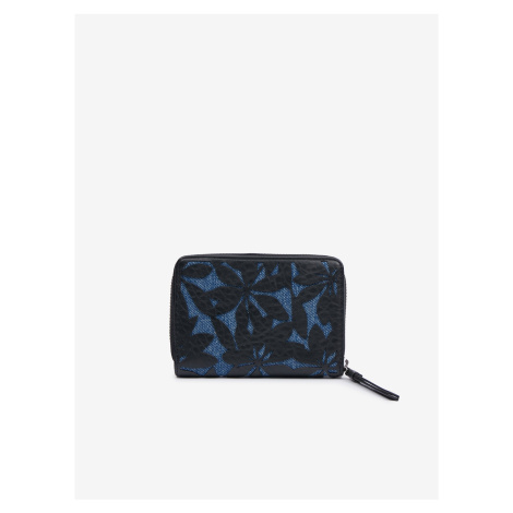 Modrá dámská vzorovaná peněženka Desigual Onyx Marisa - Dámské
