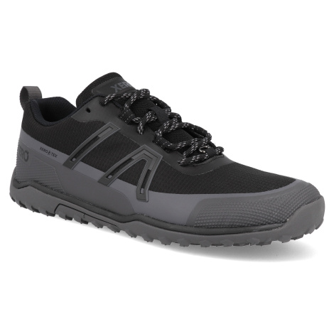 Barefoot dámské outdoorové boty Xero shoes - Scrambler Trail Low WP Black/Asphalt šedé