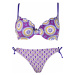 Briane Sun II. dvojdílné plavky s kosticí fialová