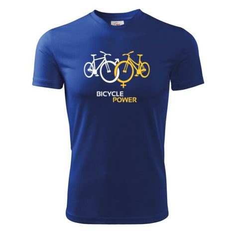 Pánské tričko pro cyklisty Bicycle Power - ideální dárek pro každého cyklo nadšence BezvaTriko