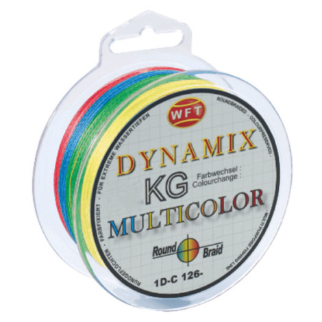 Wft splétaná šňůra round dynamix kg multicolor 300 m - 0,10 mm 10 kg