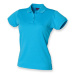 Henbury Dámské funkční polo tričko H476 Turquoise