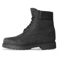 Vasky Farm Medium Black - Pánské kožené kotníkové boty černé, se zateplením - zimní obuv Flexiko