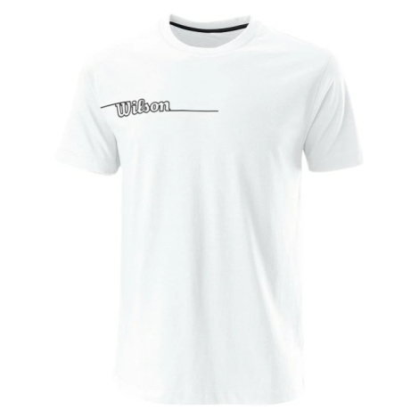 Pánské tričko Wilson Team II Tech Tee White