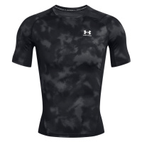 HeatGear® Armour Printed SS | Black/White