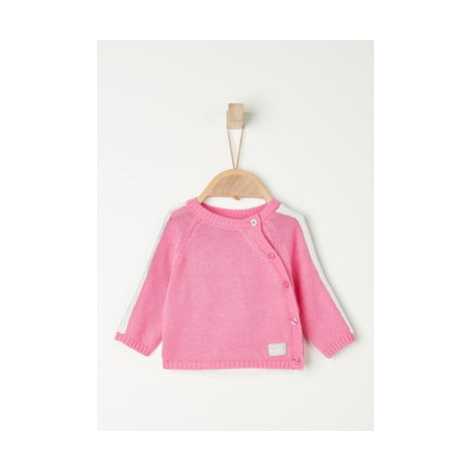 s. Oliver Girls pletený svetr fialový / růžový s.Oliver