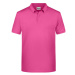 James&amp;Nicholson Pánská polokošile JN8010 Pink