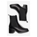 Kotníkové boty Gino Rossi ELSA-24660PE Přírodní kůže (useň) - Lícová