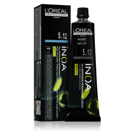 L’Oréal Professionnel Inoa permanentní barva na vlasy bez amoniaku odstín 5.12 60 ml L’Oréal Paris