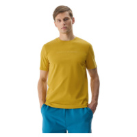 Pánské triko s krátkým rukávem 4F TSHIRT-4FWSS24TTSHM1156-71S-YELLOW