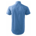 Malfini Shirt short sleeve Pánská košile 207 nebesky modrá