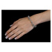 Luxusní dámský stříbrný náramek POPPY varianta 20 cm