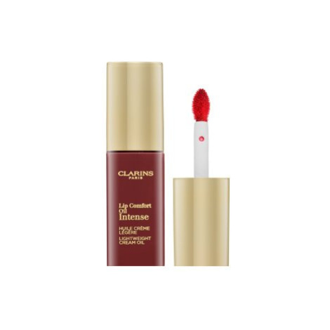 Clarins Lip Comfort Oil Intense lesk na rty s hydratačním účinkem 03 Intense Raspberry 7 ml