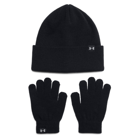 G Beanie/Glove Combo-BLK Under Armour