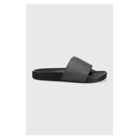 Pantofle Guess Colico pánské, černá barva