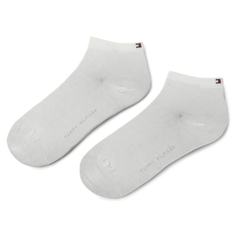 Tommy Hilfiger dámské bílé ponožky 2 pack