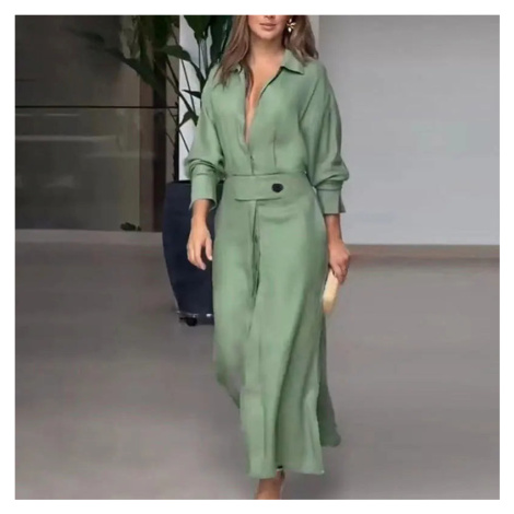 Elegantní šaty košilového střihu
