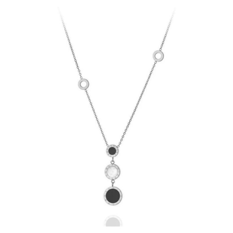 Victoria Filippi Stainless Steel Ocelový náhrdelník Matia - chirurgická ocel NHN20051-2/57 Stříb