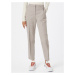 Esprit Collection Kalhoty s puky hnědý melír / béžový melír
