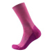 Devold MULTI MERINO MEDIUM SOCK Dámské ponožky, růžová, velikost