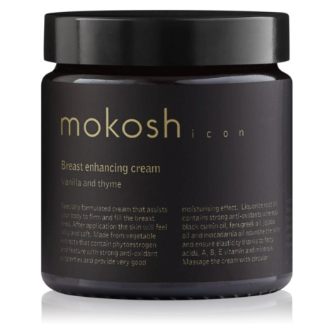 Mokosh Icon Vanilla & Thyme zpevňující krém na poprsí 120 ml