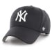 Čepice s vlněnou směsí 47brand MLB New York Yankees černá barva, s aplikací, B-RAC17CTP-BK