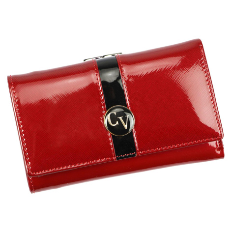Dámská kožená peněženka Cavaldi H23-3-SAF červená