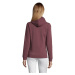 SOĽS Spencer Dámská mikina SL03103 Heather oxblood