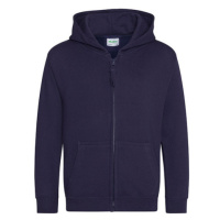 Just Hoods Dětská mikina na zip JH050J New French Navy