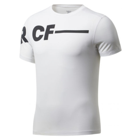 Reebok RC ACTIVCHILL TEE Pánské sportovní triko, bílá, velikost