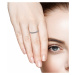 Anna Grace prstýnek Silver Sparkle Crystal 68 - 16 mm