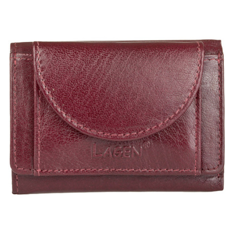 Lagen Dámská peněženka kožená W 2030 Červená