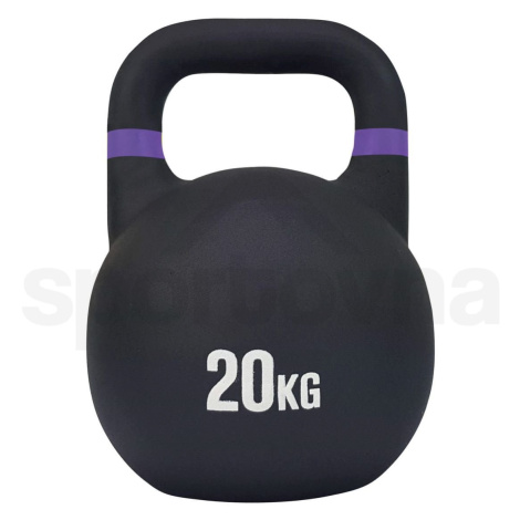 Kettlebell ocelový kg Tunturi Competition 14TUSCF070 - black/purple uni