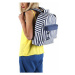 Batoh Mi-Pac Seaside Stripe blue 17l