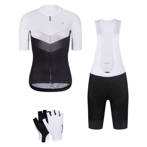 RIVANELLE Cyklistický mega set - ARROW II - bílá/černá