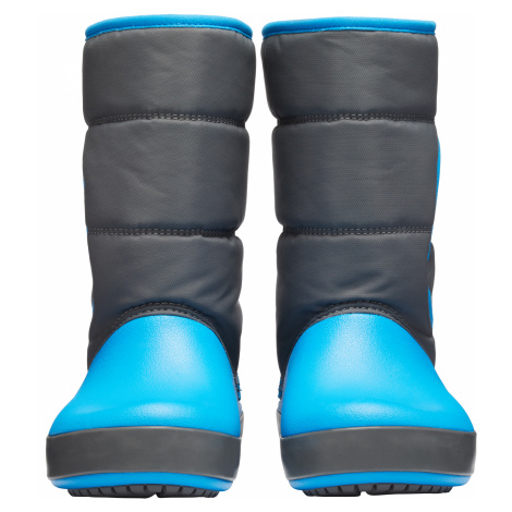 Crocs LodgePoint Snow Boot K Slate Grey/Ocean C6