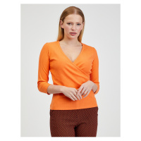 Oranžové dámské tričko ORSAY