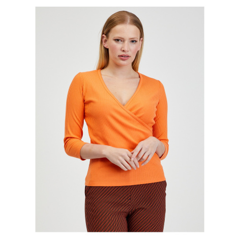 Oranžové dámské tričko ORSAY