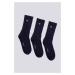 PONOŽKY 3-PACK GANT SPORT SOCKS 3-PACK modrá