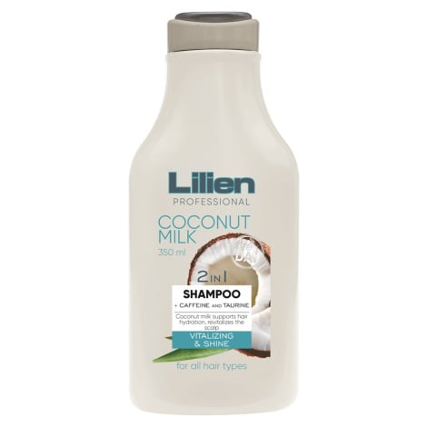 Lilien šampon pro všechny typy vlasů - Kokosové mléko 2v1 350 ml