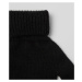 Rukavice karl lagerfeld k/ikonik patch knit glove černá