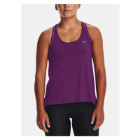 Tmavě fialové sportovní tílko Under Armour UA Knockout Tank