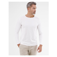 Bílé pánské basic tričko LERROS - Pánské