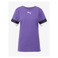 Fialové dámské sportovní tričko Puma Team Rise